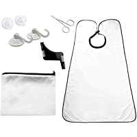 Los mejores  - Barba Delantal- Babero para Barba con Ventosa- Recortes de Pelo y Barba Catcher Grooming Cape Deje Que su Baño de…